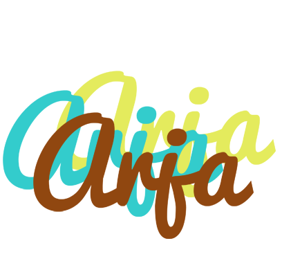 Arja cupcake logo