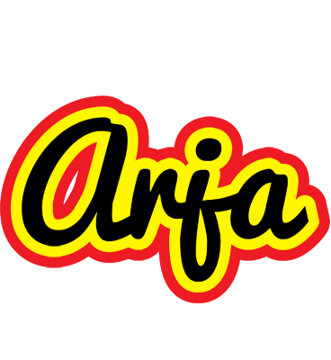 Arja flaming logo