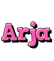 Arja girlish logo