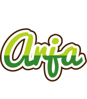 Arja golfing logo