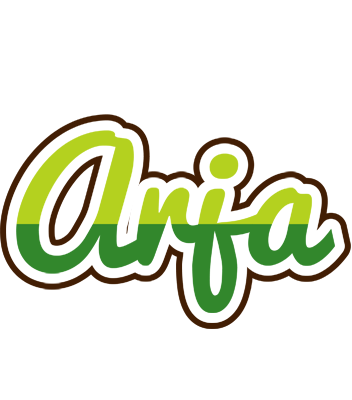 Arja golfing logo