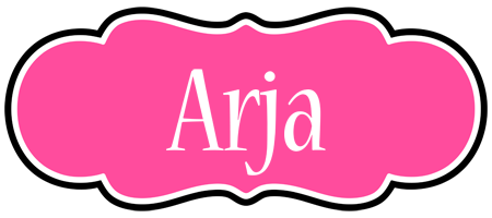 Arja invitation logo