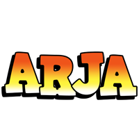 Arja sunset logo