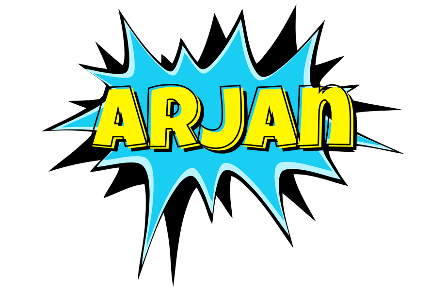 Arjan amazing logo