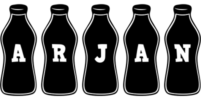 Arjan bottle logo