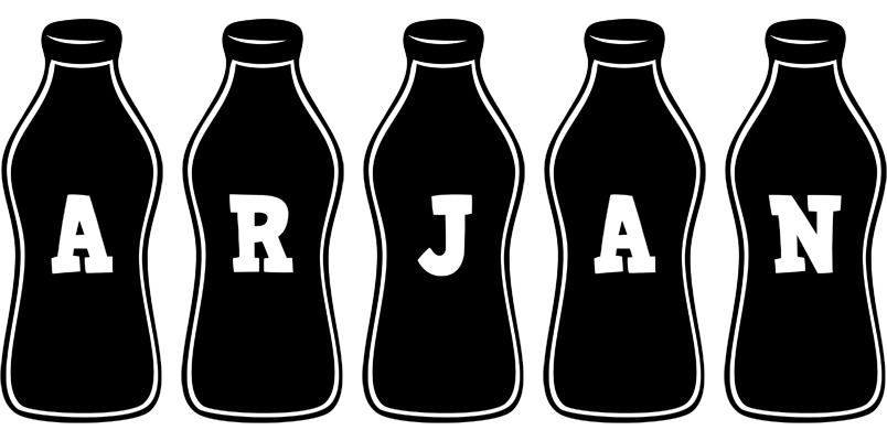 Arjan bottle logo