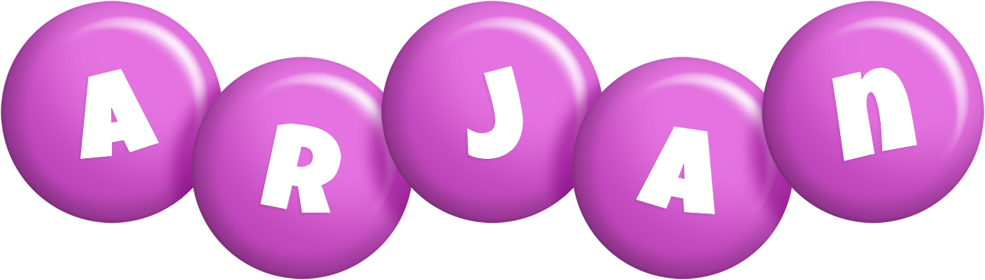 Arjan candy-purple logo