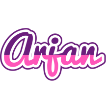 Arjan cheerful logo