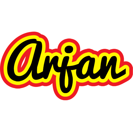 Arjan flaming logo