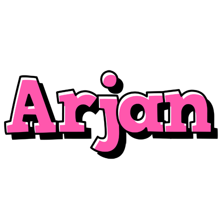 Arjan girlish logo