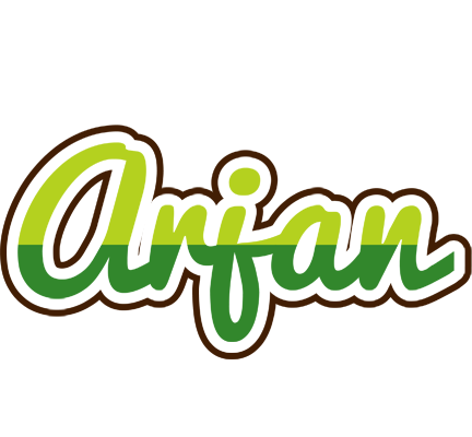 Arjan golfing logo