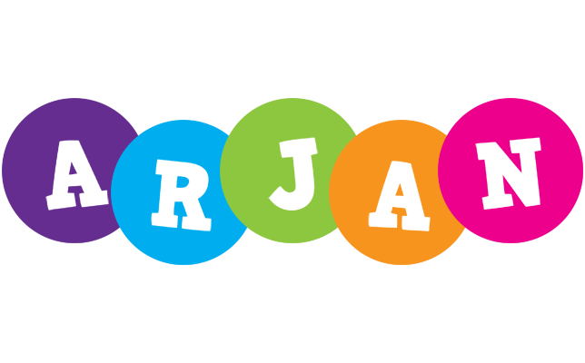 Arjan happy logo