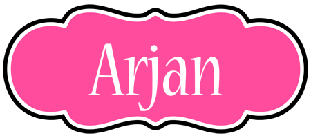 Arjan invitation logo