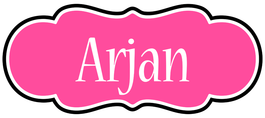 Arjan invitation logo