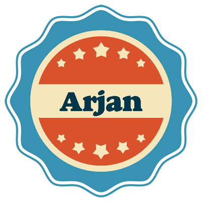 Arjan labels logo