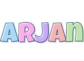 Arjan pastel logo