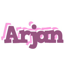 Arjan relaxing logo