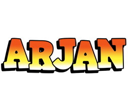 Arjan sunset logo