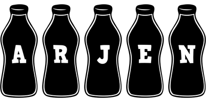 Arjen bottle logo