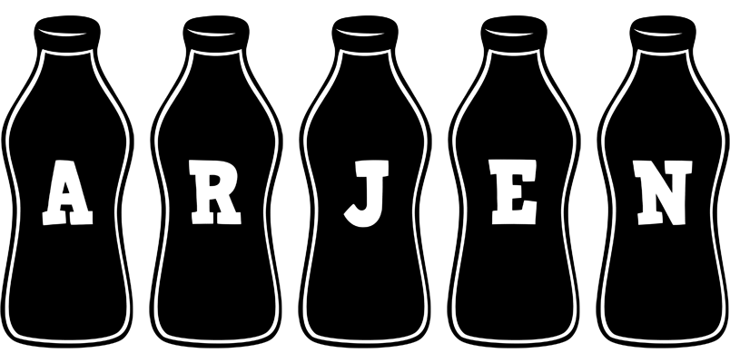 Arjen bottle logo
