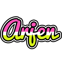 Arjen candies logo