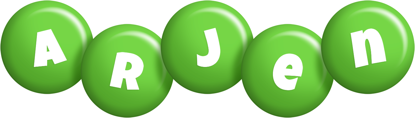 Arjen candy-green logo