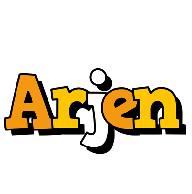 Arjen cartoon logo