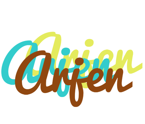 Arjen cupcake logo
