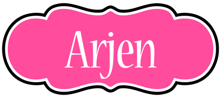 Arjen invitation logo