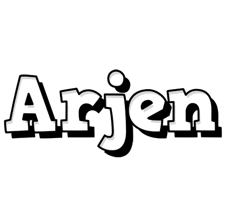 Arjen snowing logo