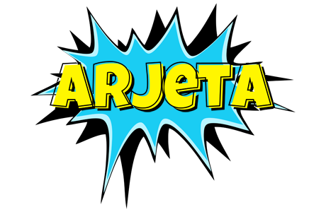 Arjeta amazing logo