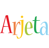 Arjeta birthday logo