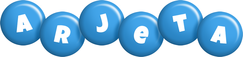 Arjeta candy-blue logo