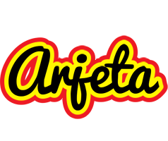 Arjeta flaming logo