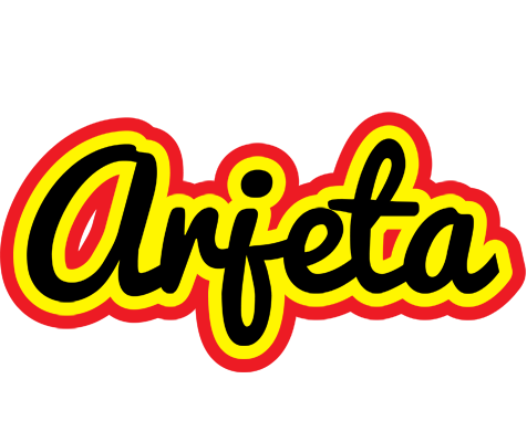 Arjeta flaming logo