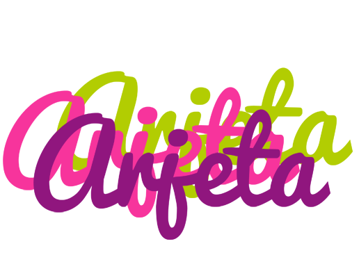 Arjeta flowers logo