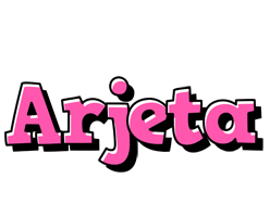 Arjeta girlish logo