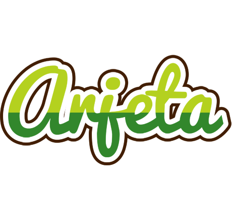 Arjeta golfing logo