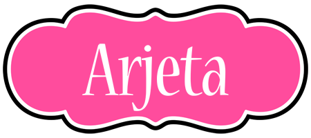 Arjeta invitation logo