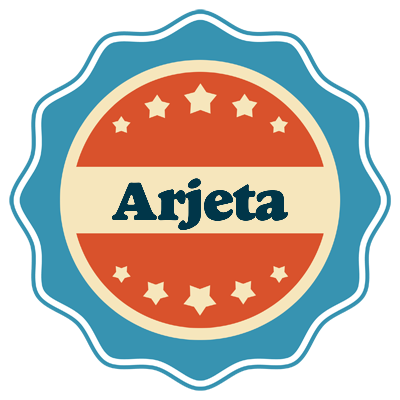 Arjeta labels logo