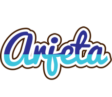 Arjeta raining logo