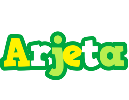 Arjeta soccer logo