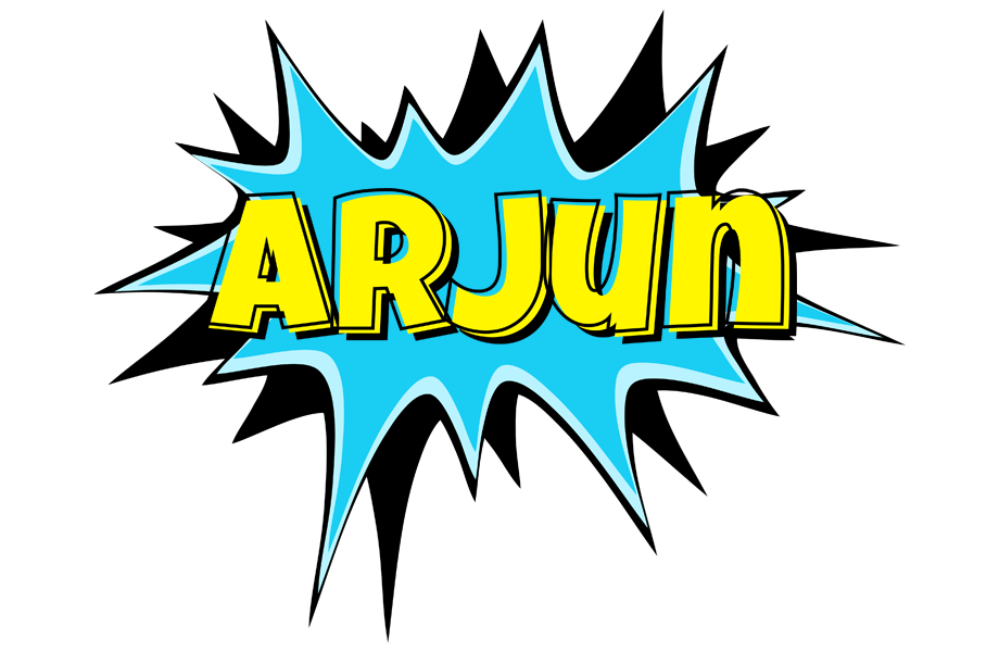 Arjun amazing logo