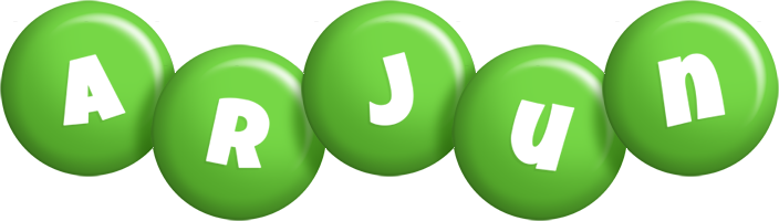 Arjun candy-green logo