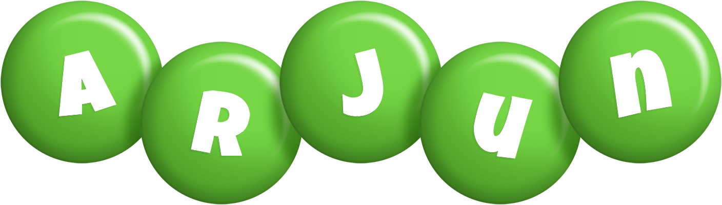 Arjun candy-green logo