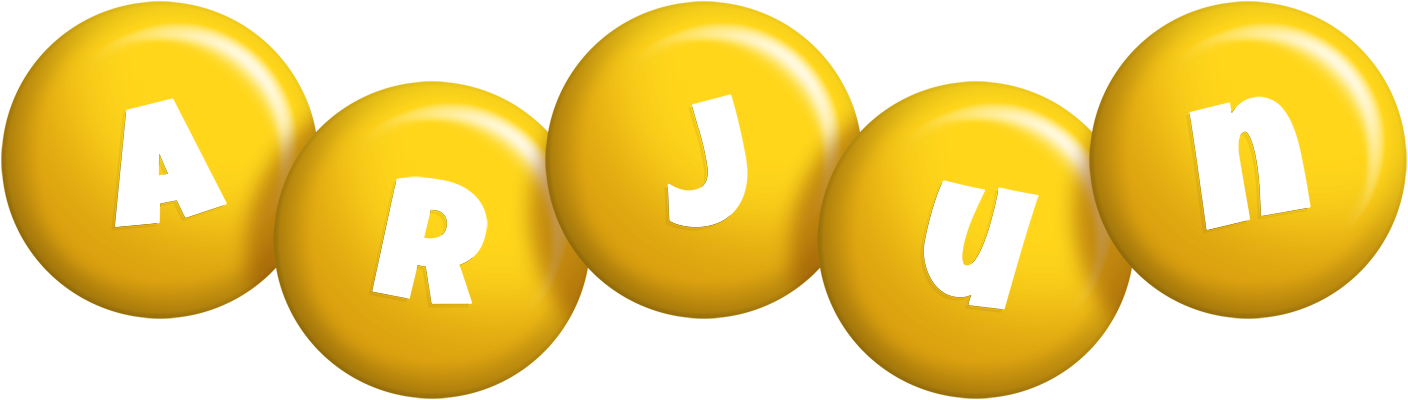Arjun candy-yellow logo