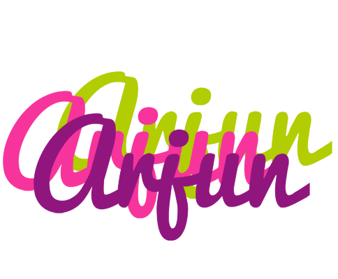 Arjun flowers logo
