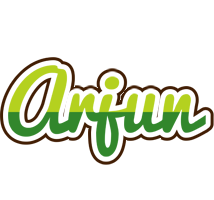 Arjun golfing logo