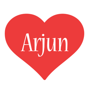Arjun love logo