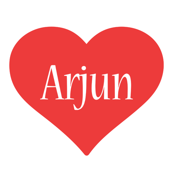 Arjun love logo